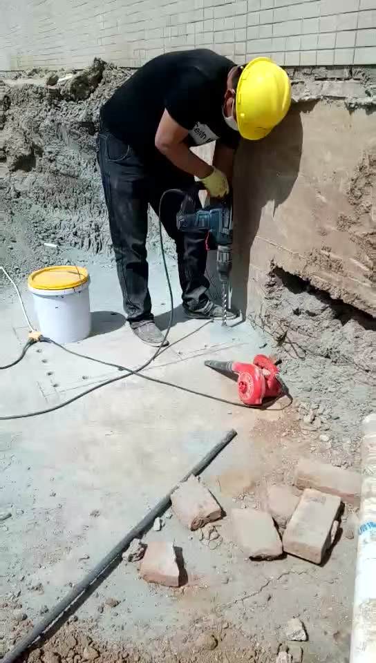 青岛新旧混凝土植筋连接加固
